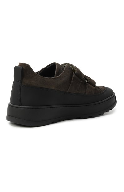 Замшевые кеды MISSOURI хаки цвета по цене 29350 руб., арт. 11971 A/35-40, фото 3 Замшевые кеды MISSOURI, арт. 11971 A/35-40, фото 3