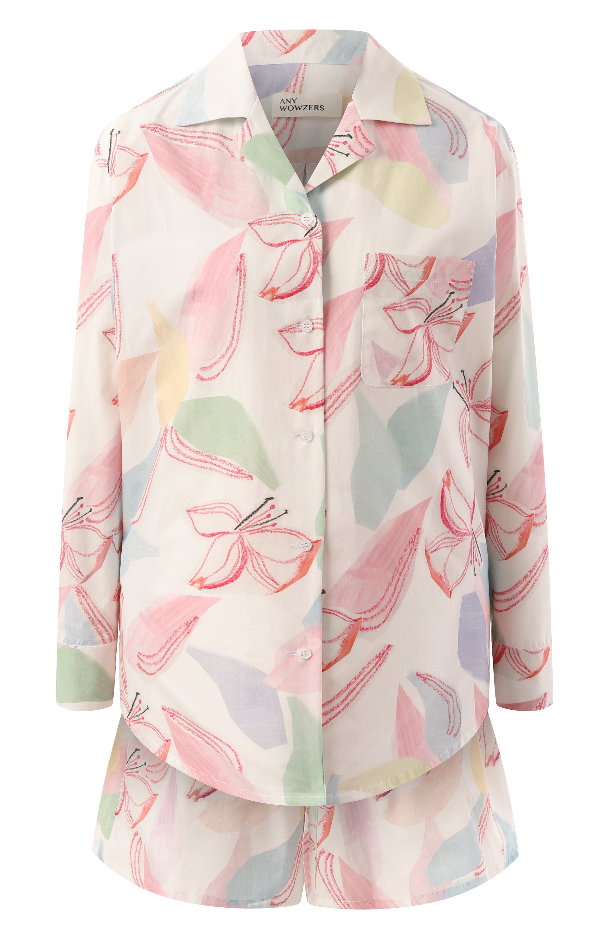 Хлопковая пижама ANY WOWZERS, арт. BFR02-FLOW, фото 1