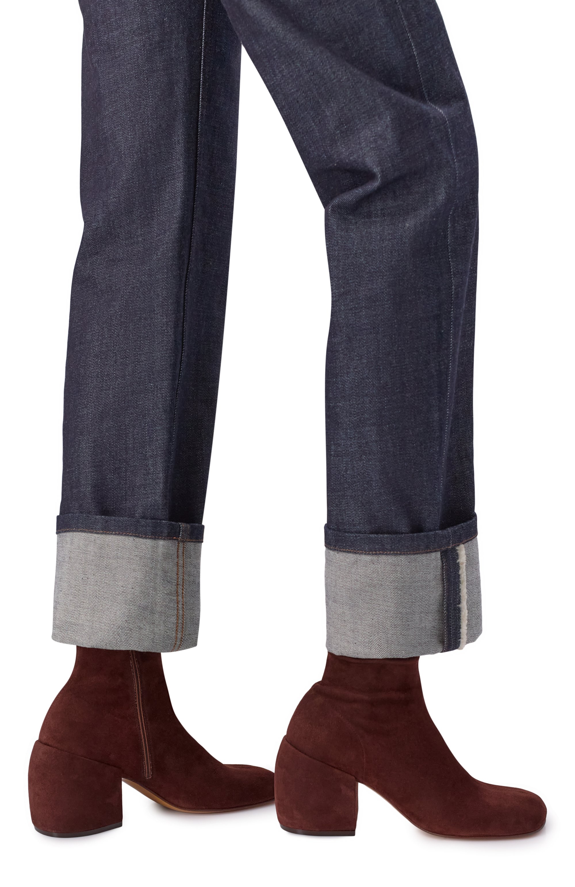 Замшевые ботильоны DRIES VAN NOTEN, арт. WS242-1298/153, фото 2