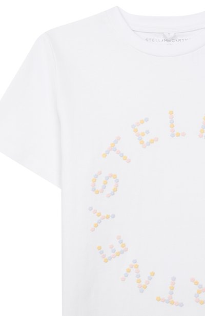Хлопковая футболка STELLA MCCARTNEY, арт. TY8C71, фото 3
