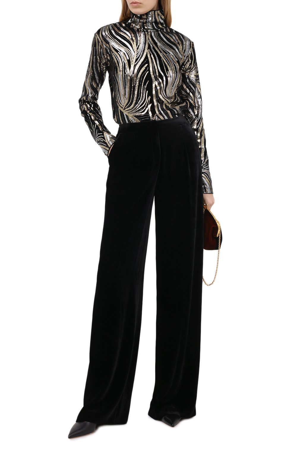 Водолазка с пайетками DRIES VAN NOTEN, арт. 202-11135-1316, фото 2