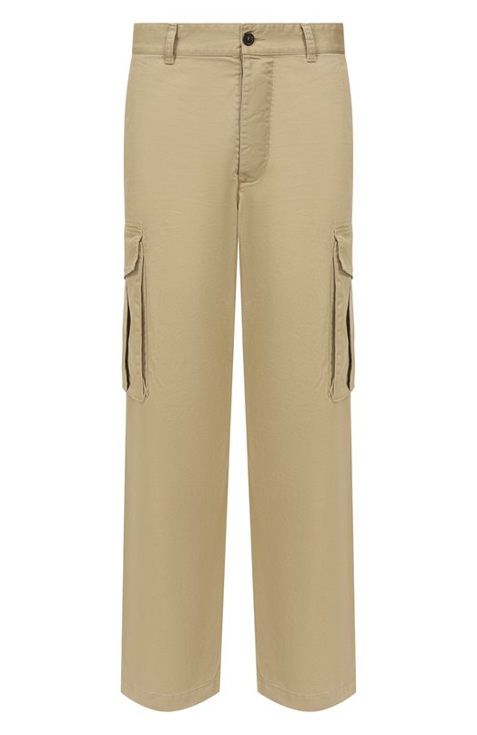 Хлопковые брюки-карго Dsquared2 S74KB1079/S39021 Бежевый S74KB1079/S39021