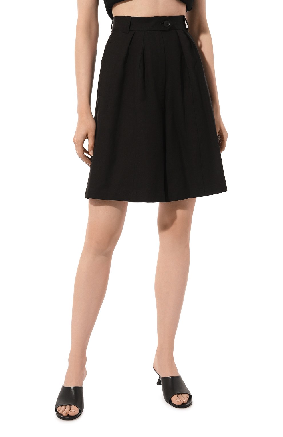 Шорты из хлопка и льна LESYANEBO, арт. SS24/H-469/SFT, фото 3