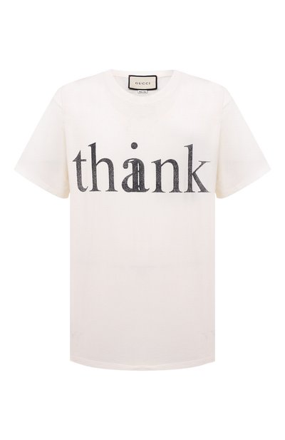 Хлопковая футболка GUCCI, арт. 616036/XJCXJ, фото 1