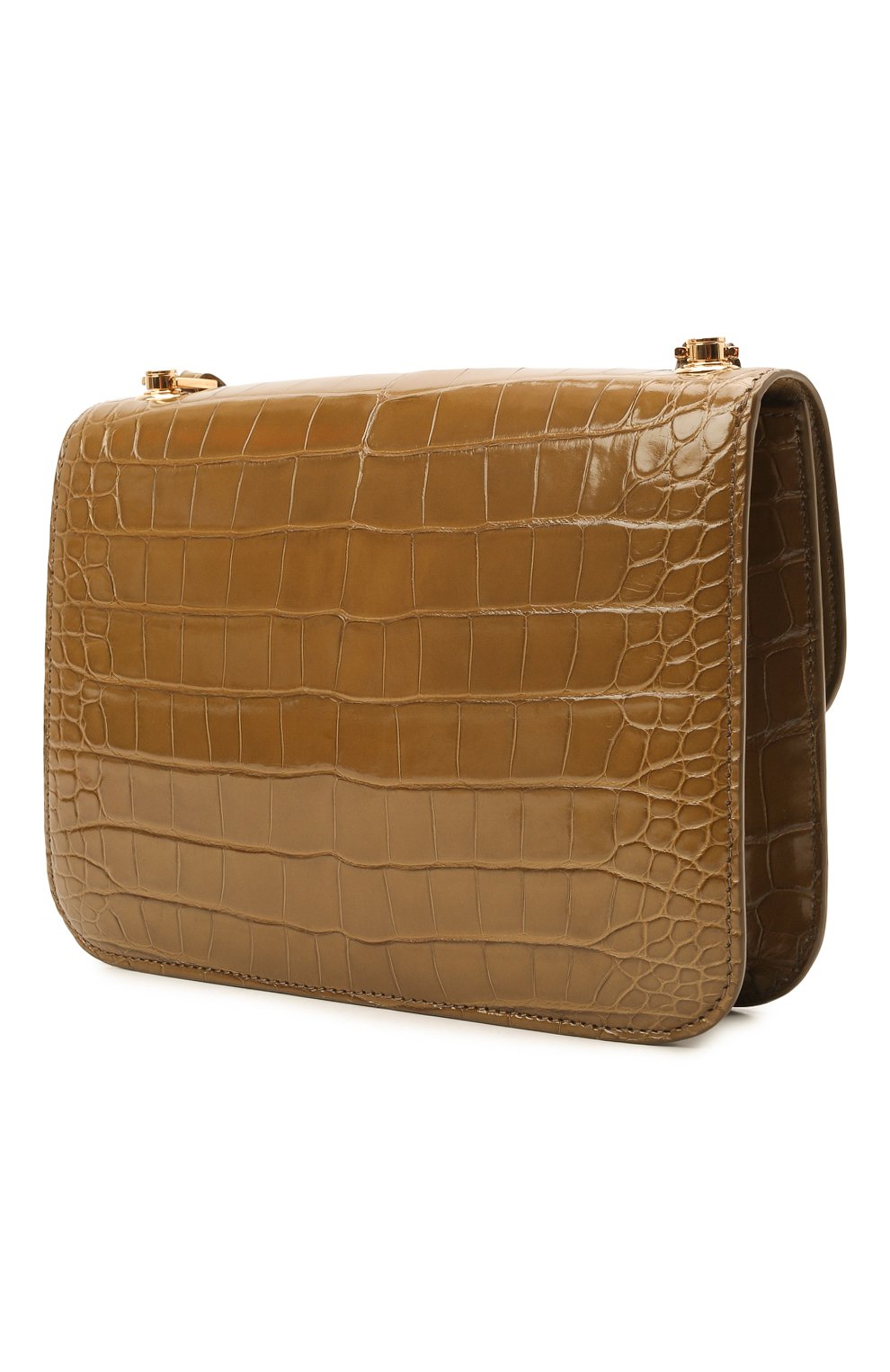 Сумка carre из кожи аллигатора SAINT LAURENT, арт. 633214/E5V0K/AMIS, фото 4