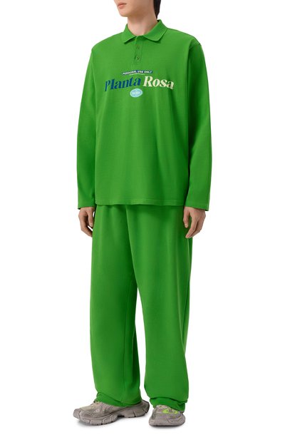 Хлопковое поло PLANTA ROSA, арт. PR/POLOLONG/PERSONAL/220, фото 2