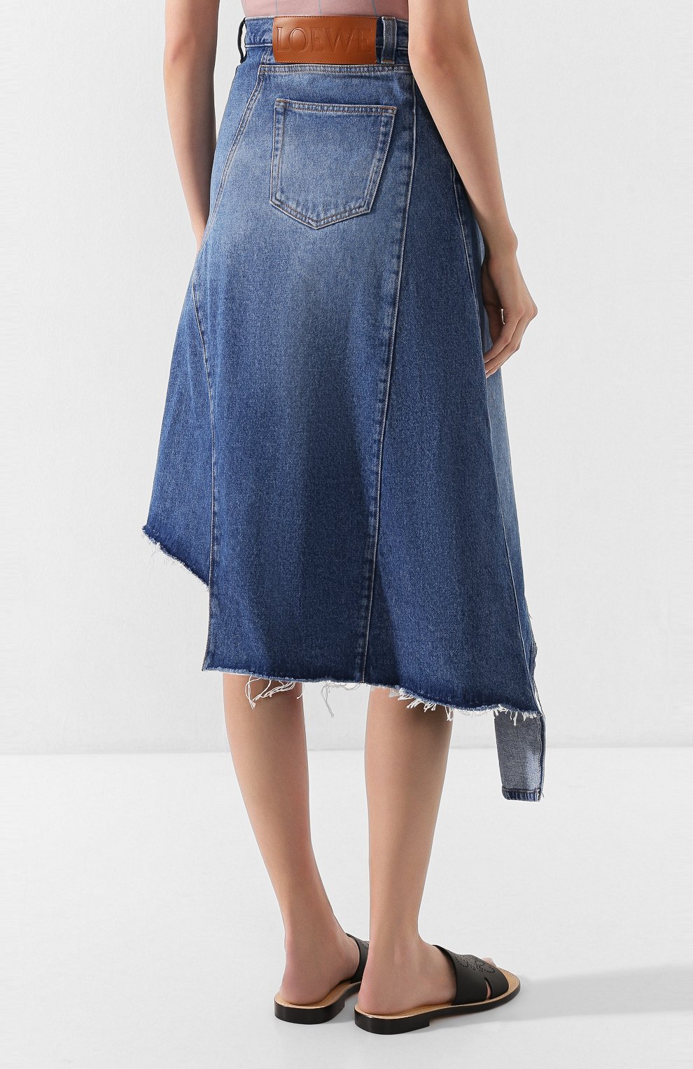 Джинсовая юбка LOEWE, арт. S2105350IB, фото 4