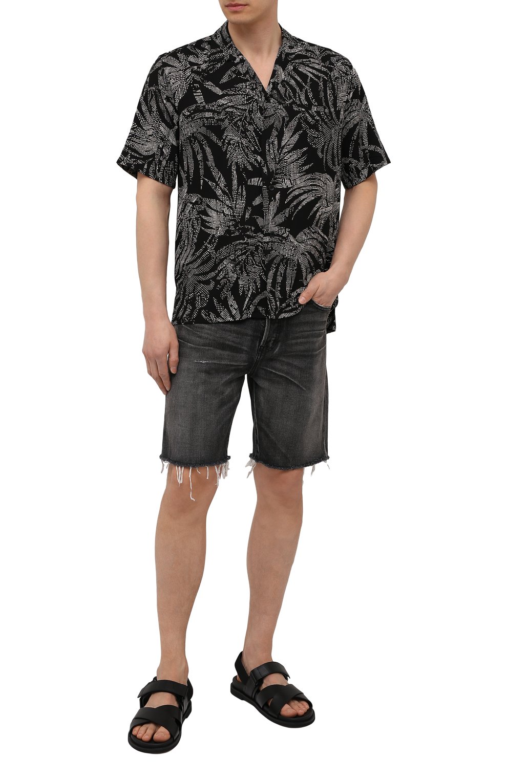 Рубашка из вискозы SAINT LAURENT, арт. 531956/Y2C26, фото 2