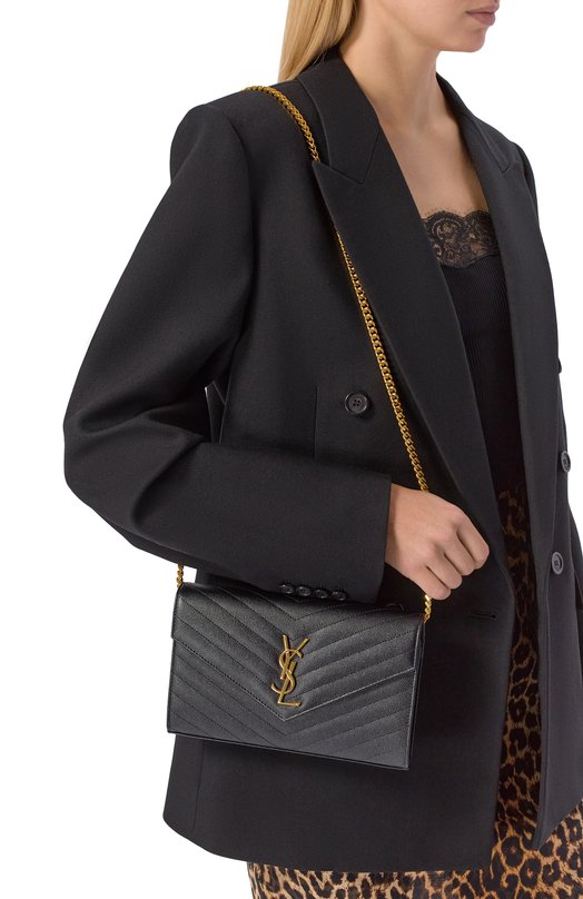 Сумка Classic Cassandre Saint Laurent 377828/B0W01 Чёрный  377828/B0W01 Фото 2