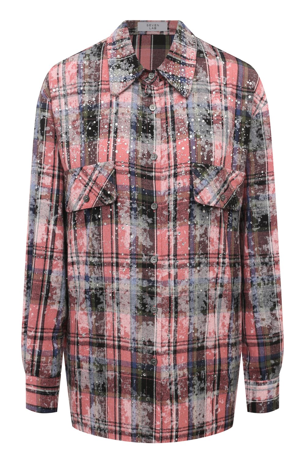 Хлопковая рубашка SEVEN LAB, арт. СBC.LK.0329.333, фото 1