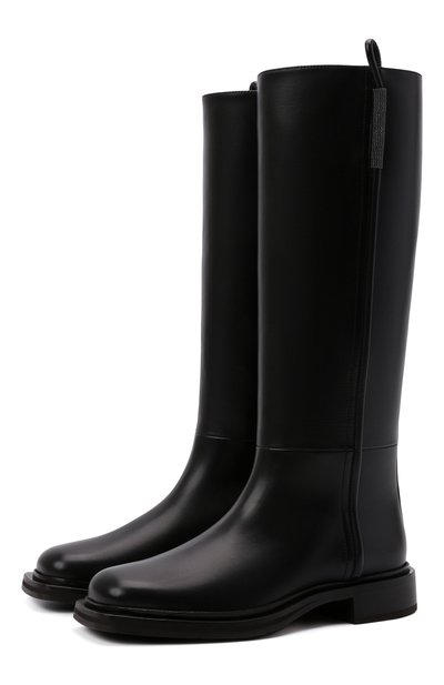 Кожаные сапоги BRUNELLO CUCINELLI, арт. MZBSC2051, фото 1