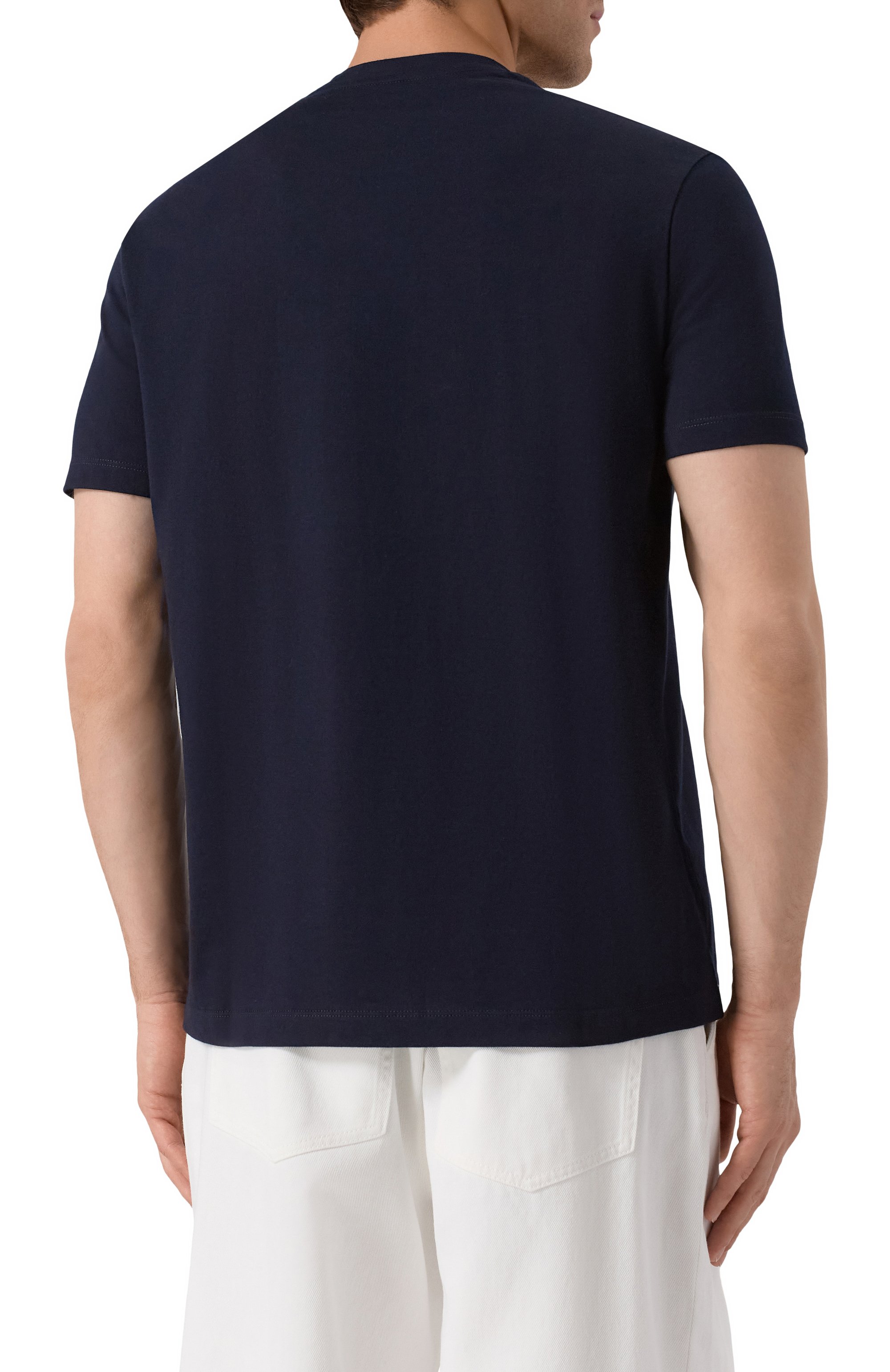 Хлопковая футболка PAUL&SHARK, арт. 15311648, фото 4