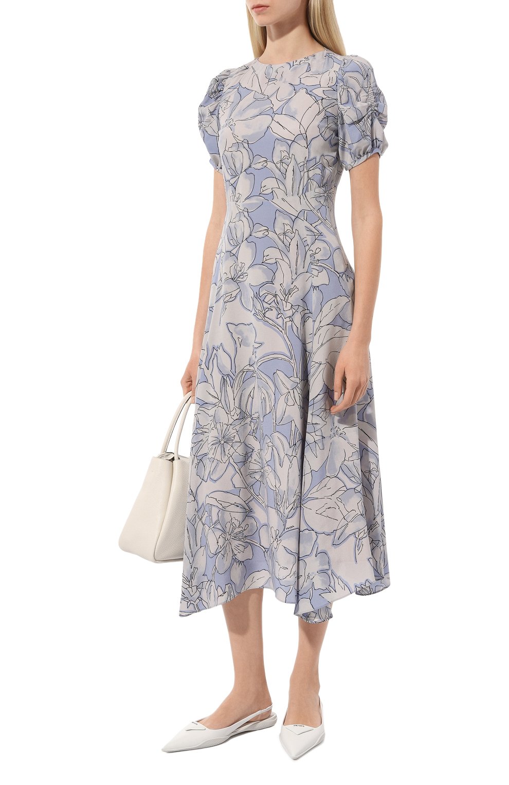 Шелковое платье PRADA, арт. P3A85-1XX5-F0424-201, фото 2