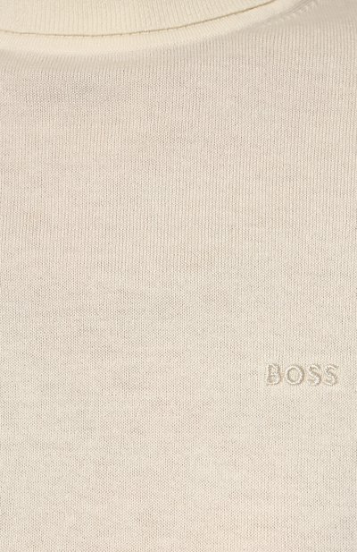 Водолазка из хлопка и шелка BOSS, арт. 50478344, фото 5