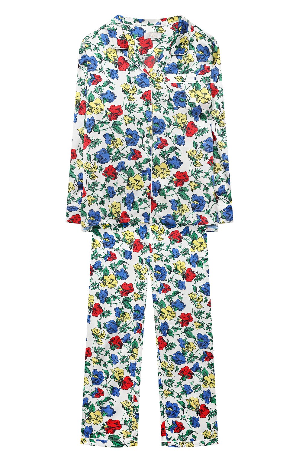 Шелковая пижама LITTLE YOLKE, арт. SS20-12S-DV-M/5-12Y, фото 1