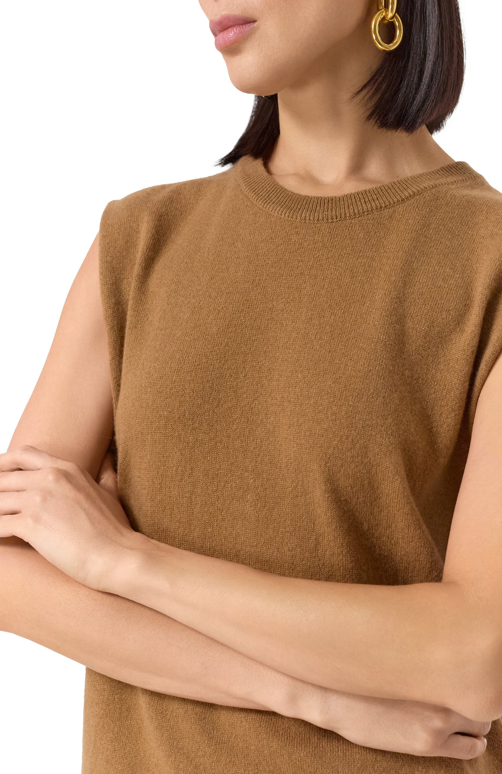 Кашемировый топ JIL SANDER, арт. J02GP0017/J13201, фото 5