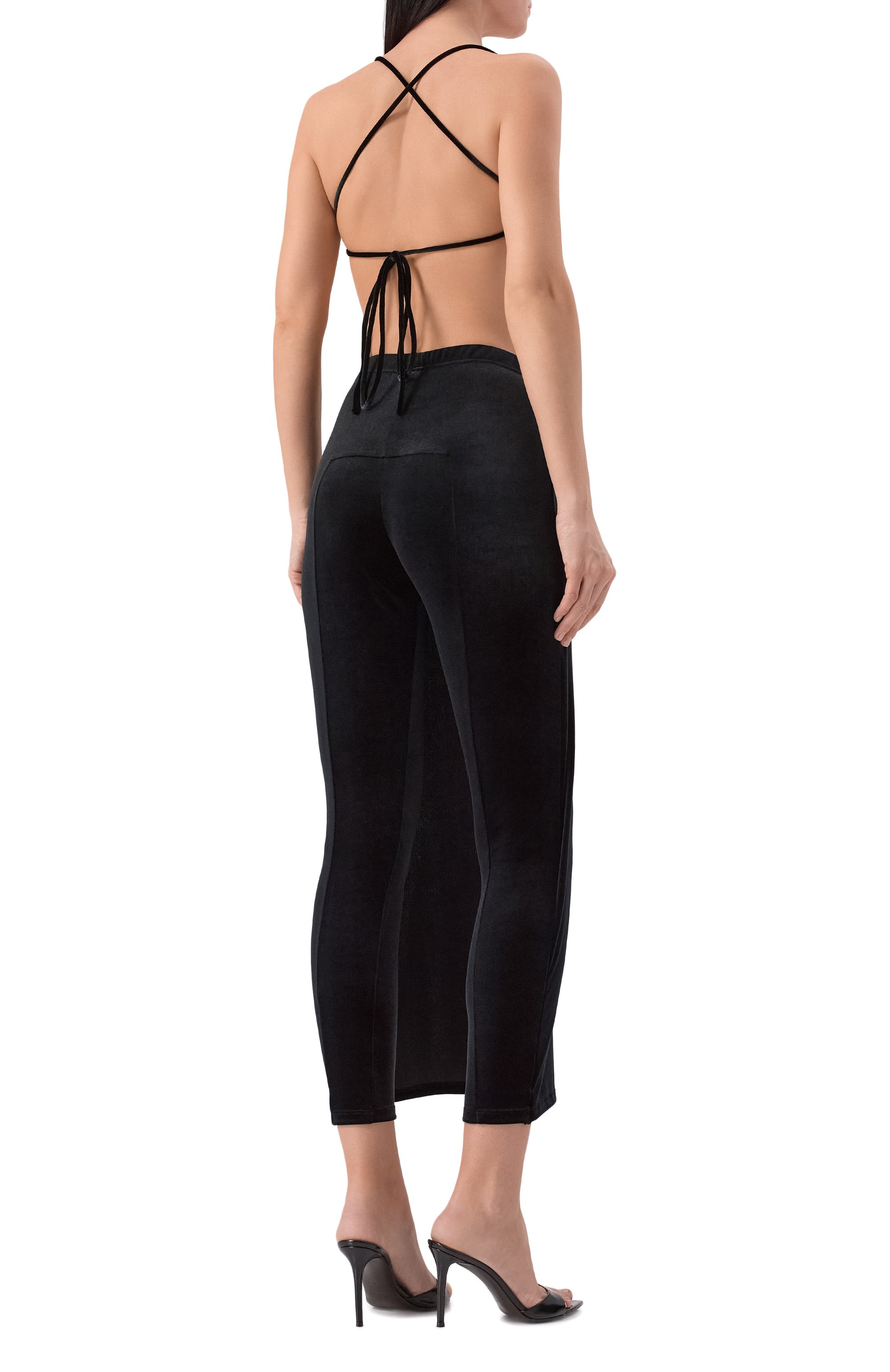 Бархатное платье VETEMENTS, арт. WE76DR429B/26550 VELVET, фото 3