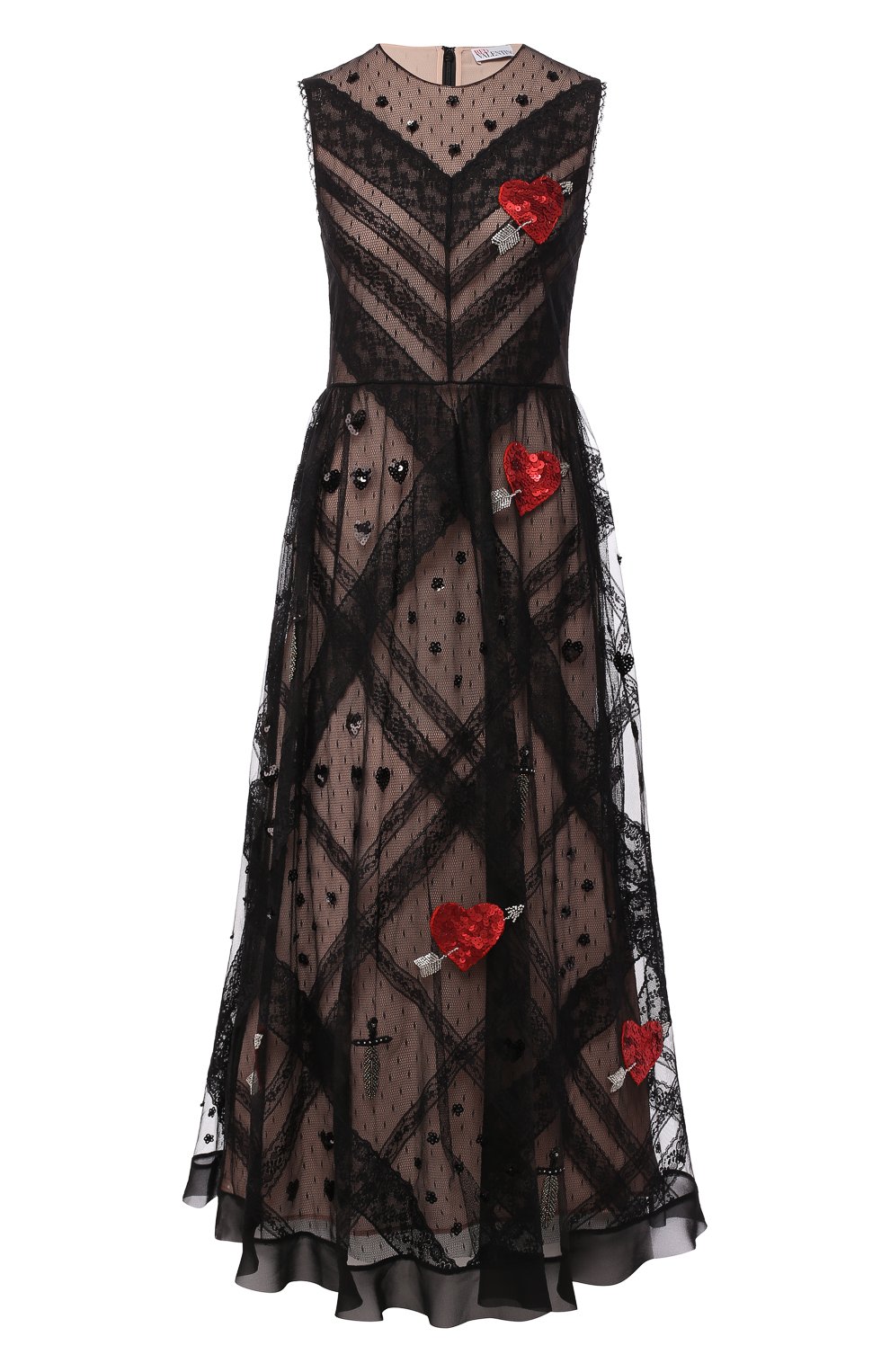 Платье-миди REDVALENTINO, арт. SR3VA03H/4CE, фото 1