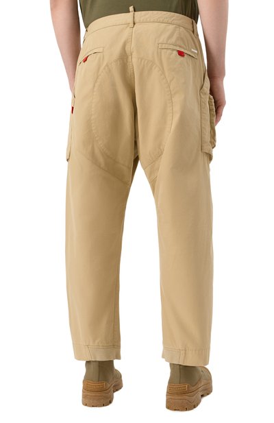 Хлопковые брюки-карго DSQUARED2, арт. S74KB1027/S41794, фото 4