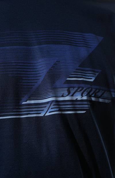 Хлопковая футболка ZILLI SPORT, арт. MEX-NT640-SCRA1/MC01, фото 5