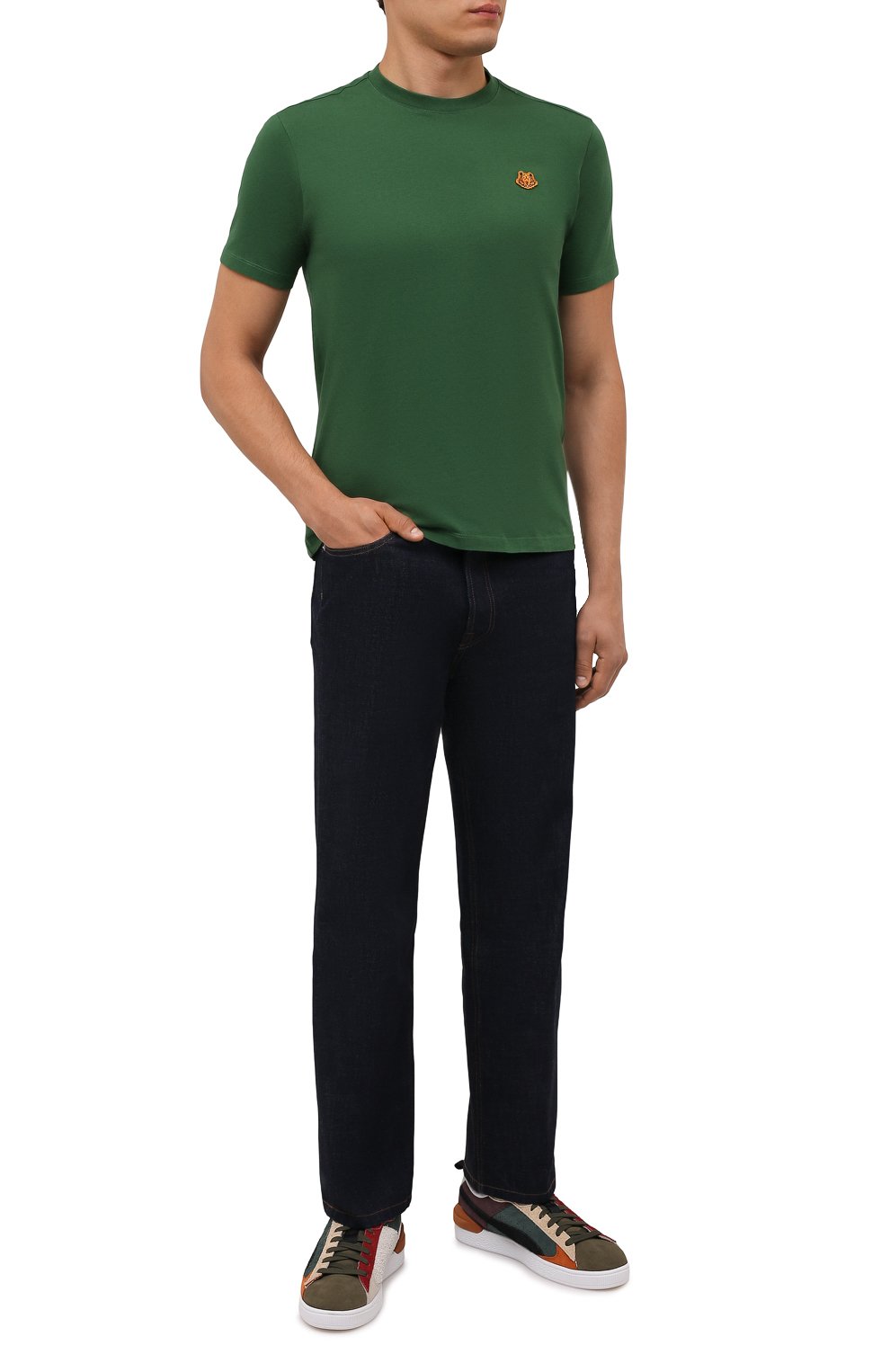 Кожаные кеды suede bloc wtformstripe PUMA разноцветного цвета по цене 12550 руб., арт. 38118402, фото 2 Кожаные кеды suede bloc wtformstripe PUMA, арт. 38118402, фото 2