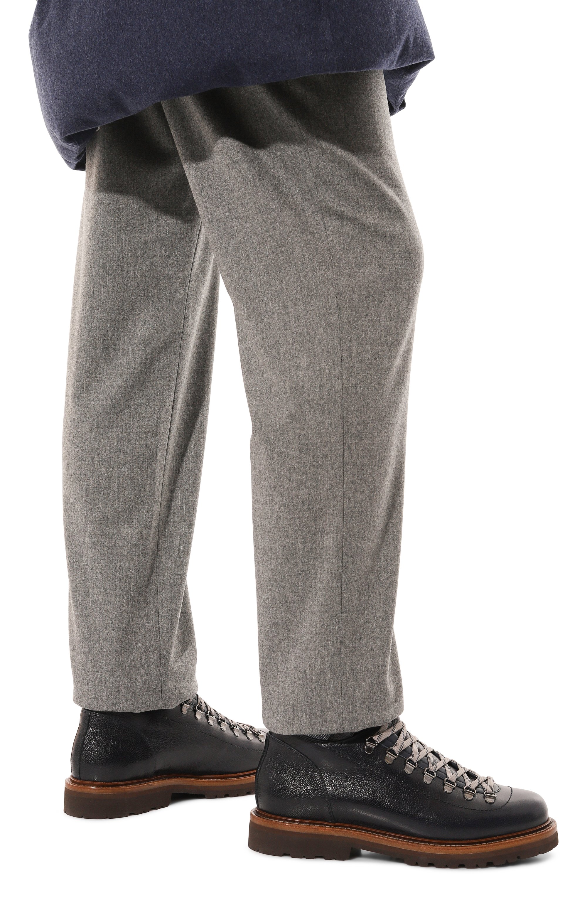 Кожаные хайкеры mountain BRUNELLO CUCINELLI, арт. MZUNBES890, фото 3