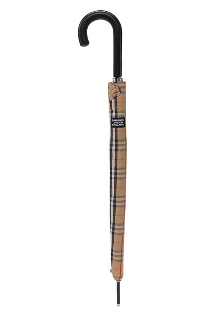 Зонт-трость BURBERRY бежевого цвета по цене 47550 руб., арт. 8025464, фото 4 Зонт-трость BURBERRY, арт. 8025464, фото 4