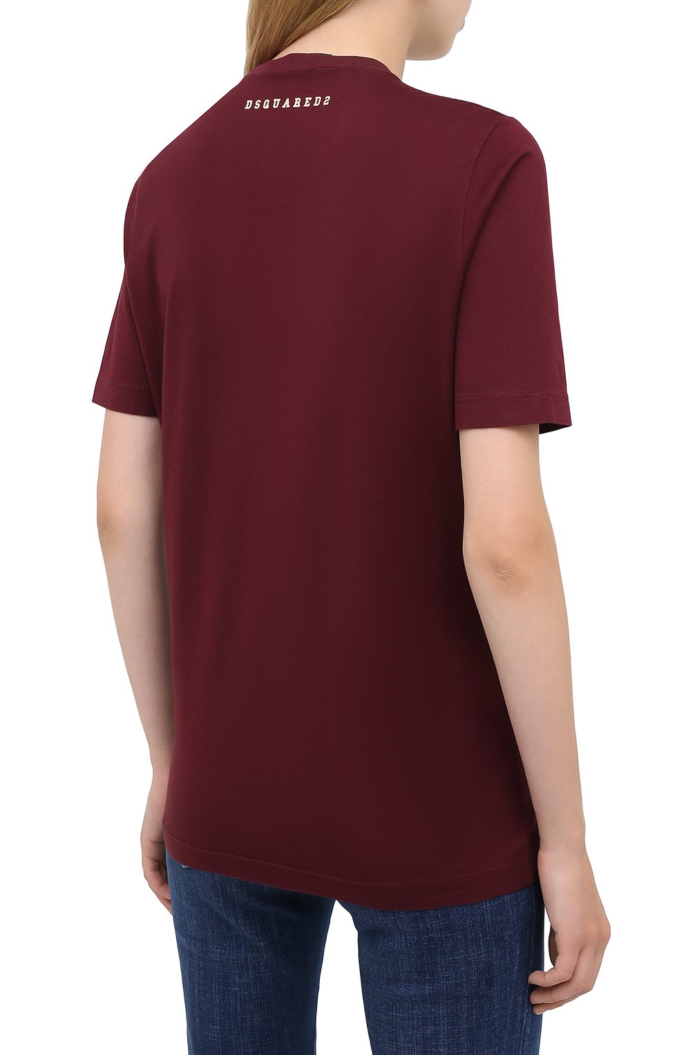 Хлопковая футболка DSQUARED2, арт. S75GD0110/S22427, фото 4