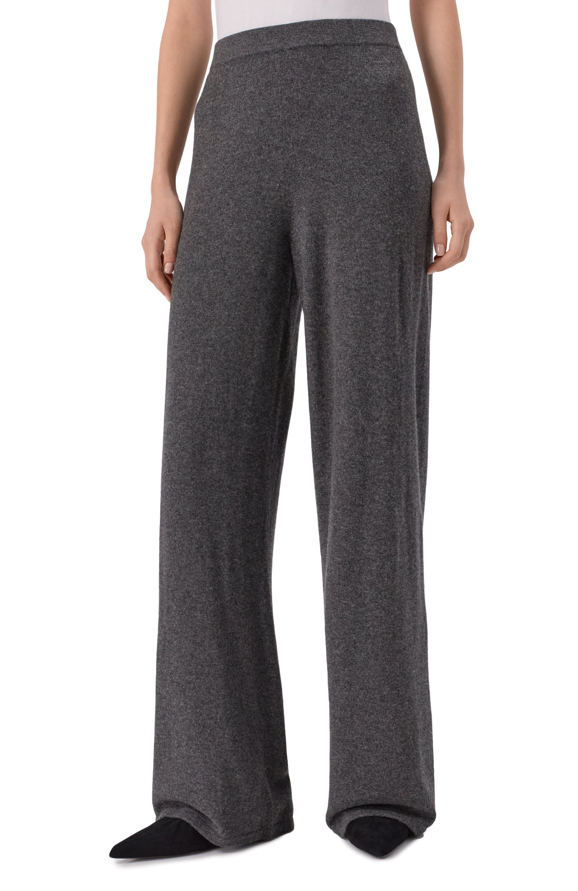 Кашемировые брюки 12 STOREEZ серого цвета по цене 32000 руб., арт. 134652, фото 3 Кашемировые брюки 12 STOREEZ, арт. 134652, фото 3