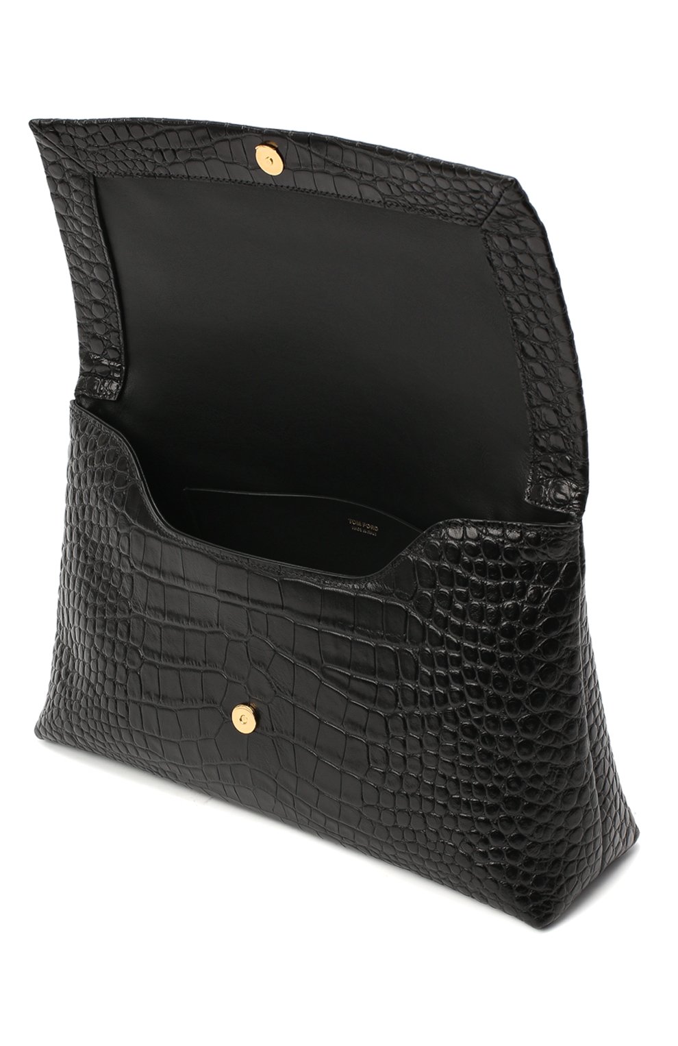 Сумка label medium TOM FORD черного цвета по цене 217000 руб., арт. L1398T-LCL132, фото 4 Сумка label medium TOM FORD, арт. L1398T-LCL132, фото 4