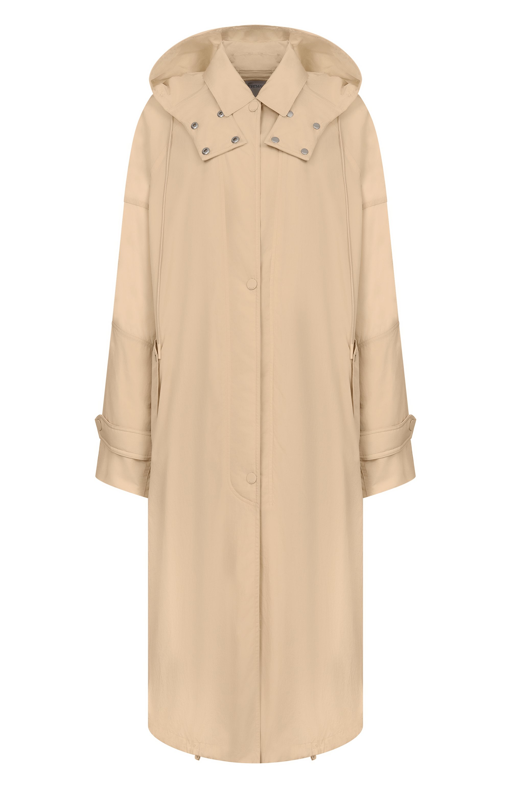 Плащ SPORTMAX кремового цвета по цене 62950 руб., арт. SPXGATT0, фото 1 Плащ SPORTMAX, арт. SPXGATT0, фото 1