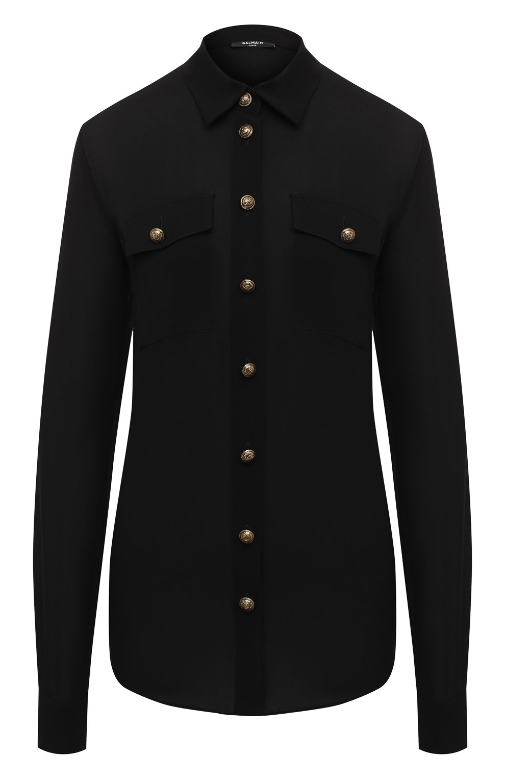 Шелковая р убашка BALMAIN, арт. UF12670/S037, фото 1