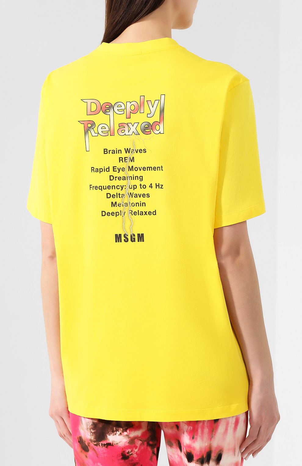Хлопковая футболка MSGM, арт. 2642MDM251X 195298, фото 4