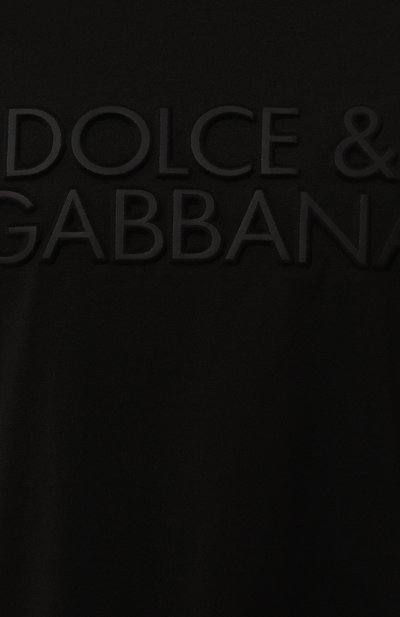 Хлопковая футболка DOLCE & GABBANA, арт. G8PN9Z/G7NWN, фото 5