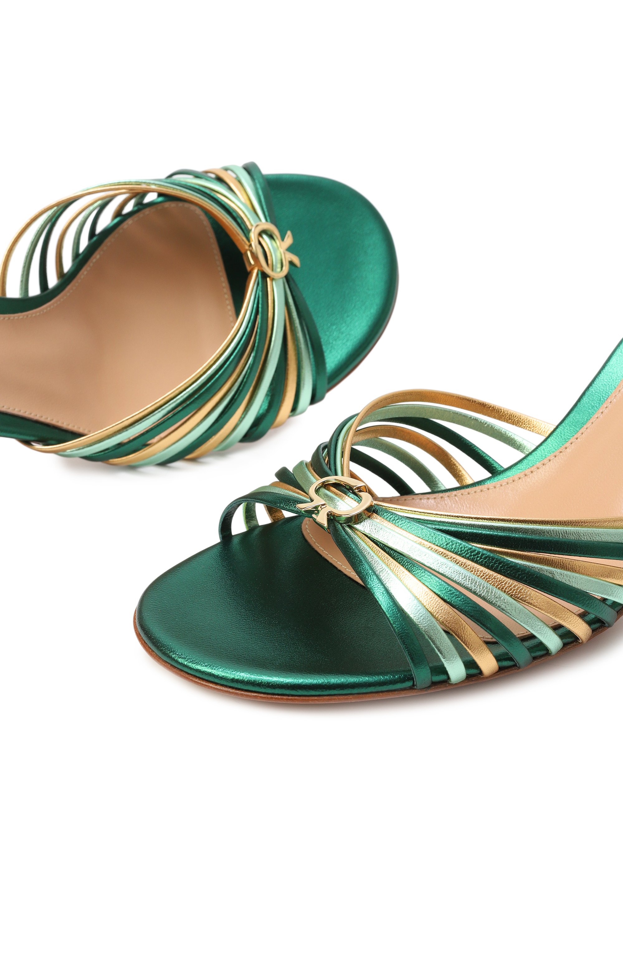 Кожаные мюли vyna 70 GIANVITO ROSSI, арт. G10016.NPSHUAM, фото 7