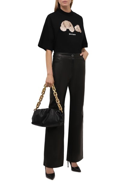 Хлопковая футболка PALM ANGELS, арт. PWAA017F21JER0031060, фото 2