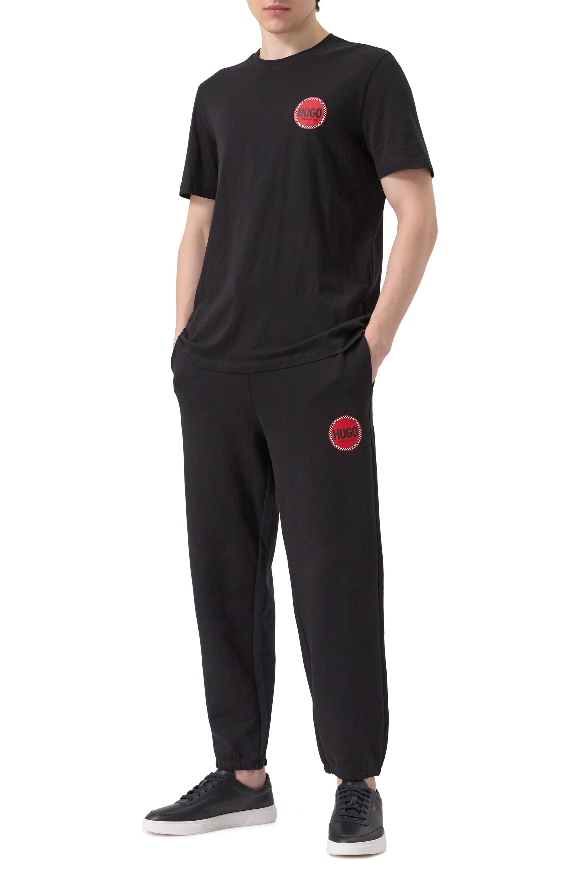 Хлопковая футболка HUGO, арт. 50530641, фото 2