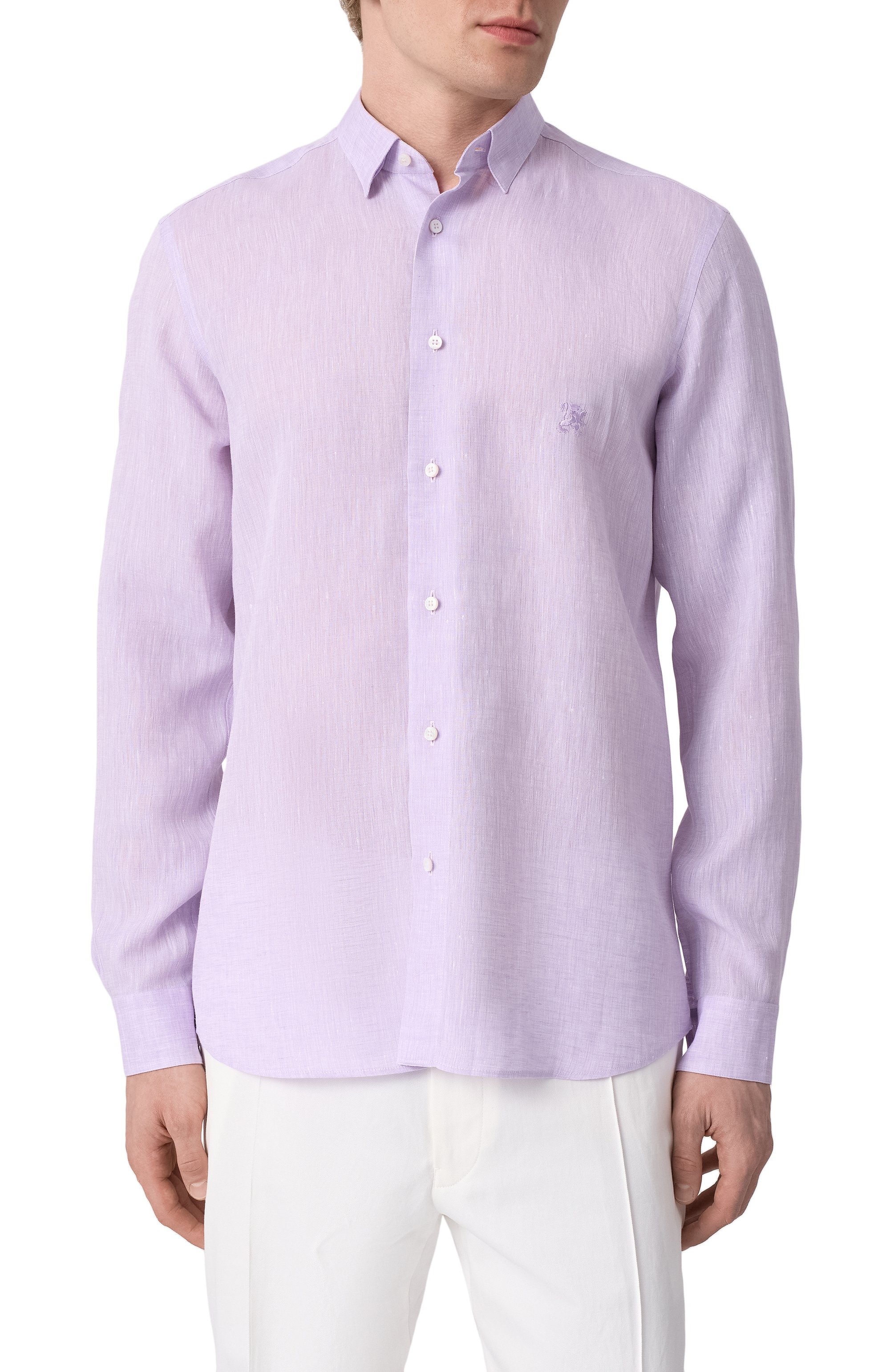 Льняная рубашка ZILLI, арт. LINAS1M080013123U, фото 3