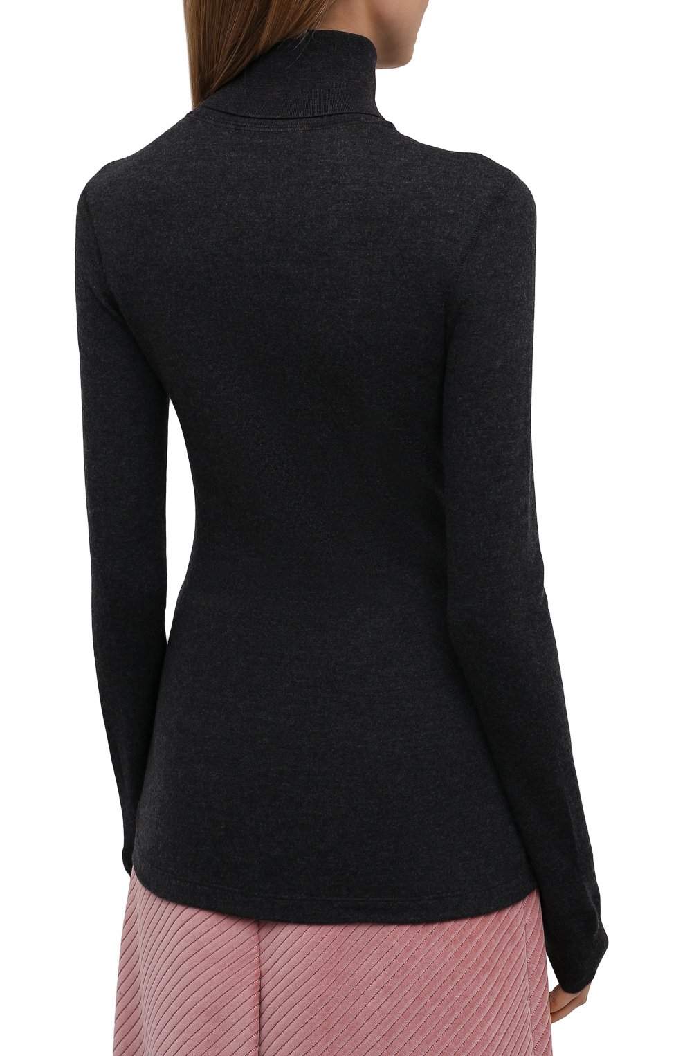 Водолазка из шерсти и кашемира PRADA, арт. 39529-1ZCE-F0480-212, фото 4