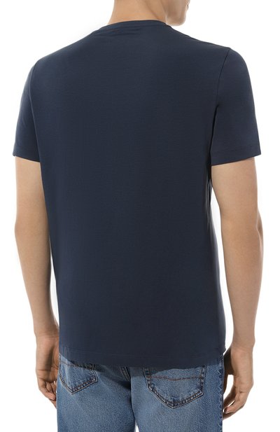 Хлопковая футболка CORNELIANI, арт. 94G586-9425042, фото 4