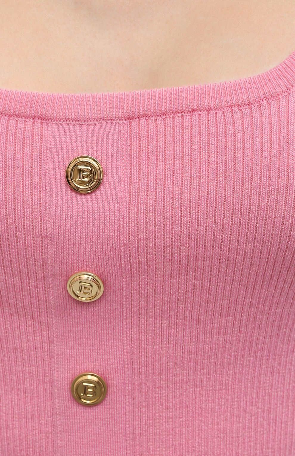 Топ из кашемира и шелка BALMAIN, арт. VF2AA037/K255, фото 5