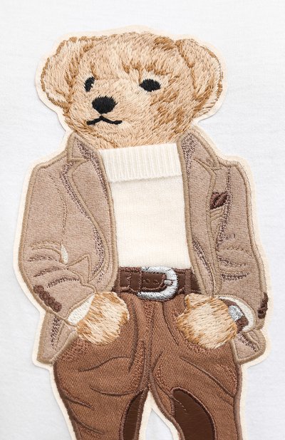 Хлопковая футболка RALPH LAUREN, арт. 293829127, фото 5