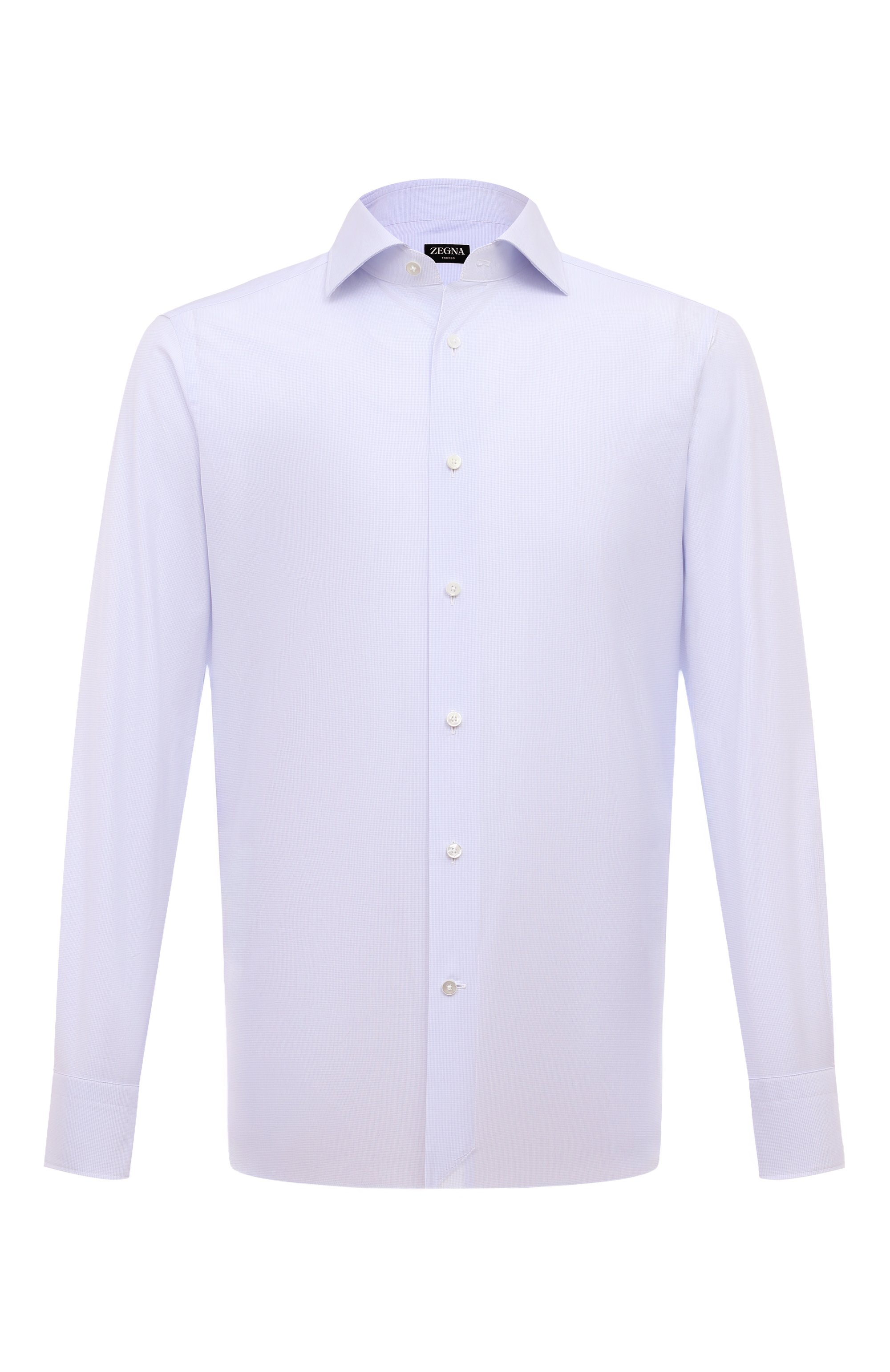 Хлопковая сорочка ZEGNA, арт. 701035A7/9MS0BA, фото 1
