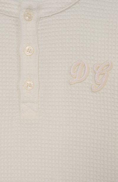 Хлопковое поло DOLCE & GABBANA, арт. L14S69/FU628, фото 3