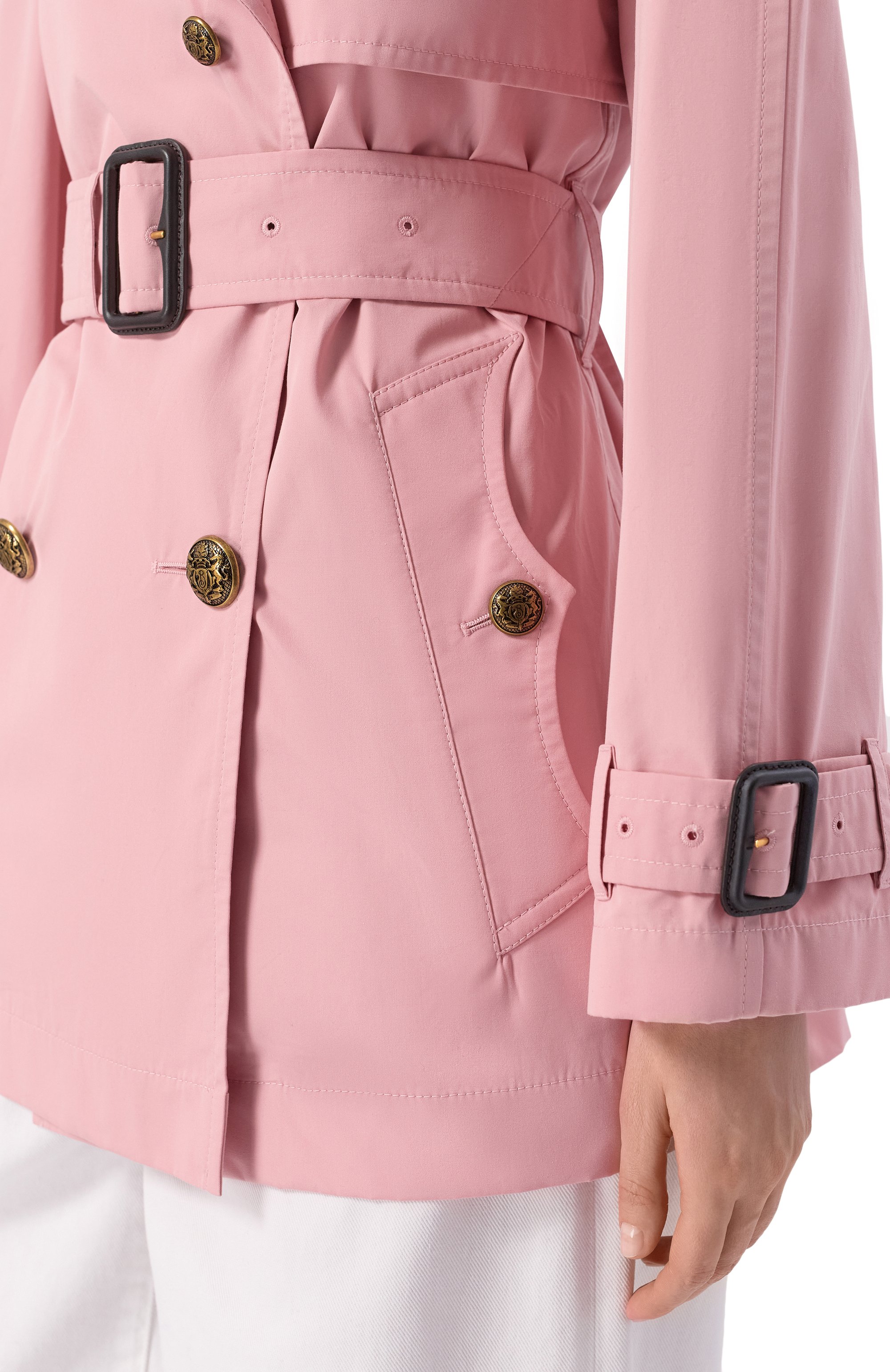 Хлопковый тренч BURBERRY, арт. 8118704, фото 5