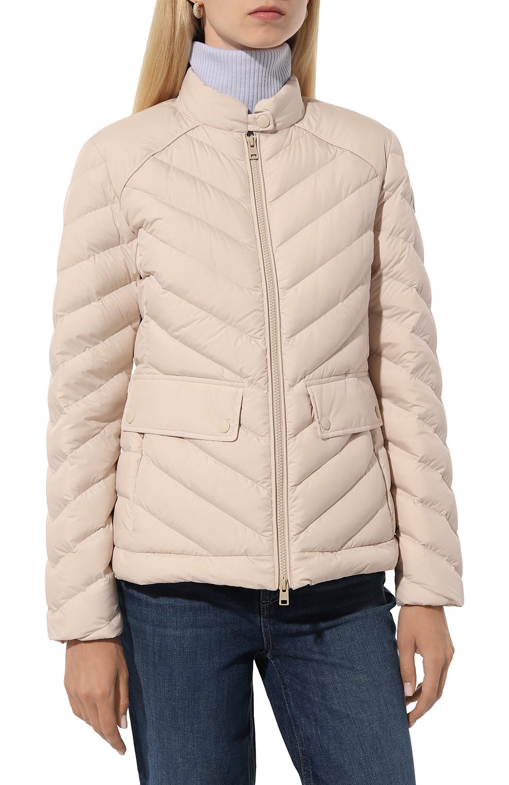 Пуховая куртка WOOLRICH бежевого цвета по цене 49800 руб., арт. CFWW0U0776FR/UT2635, фото 3 Пуховая куртка WOOLRICH, арт. CFWW0U0776FR/UT2635, фото 3