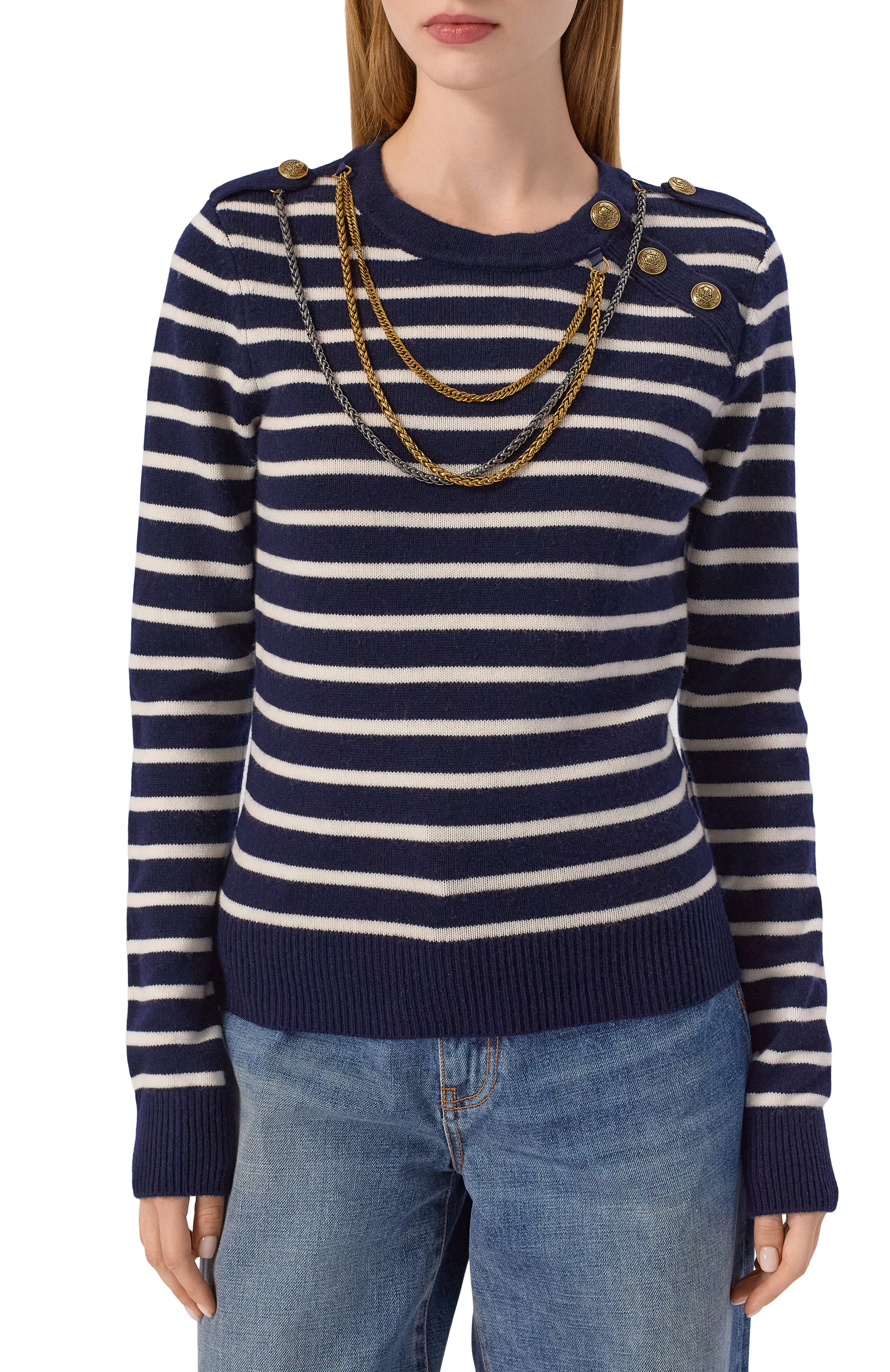 Шерстяной пуловер THE KOOPLES, арт. FPUL29007K, фото 3