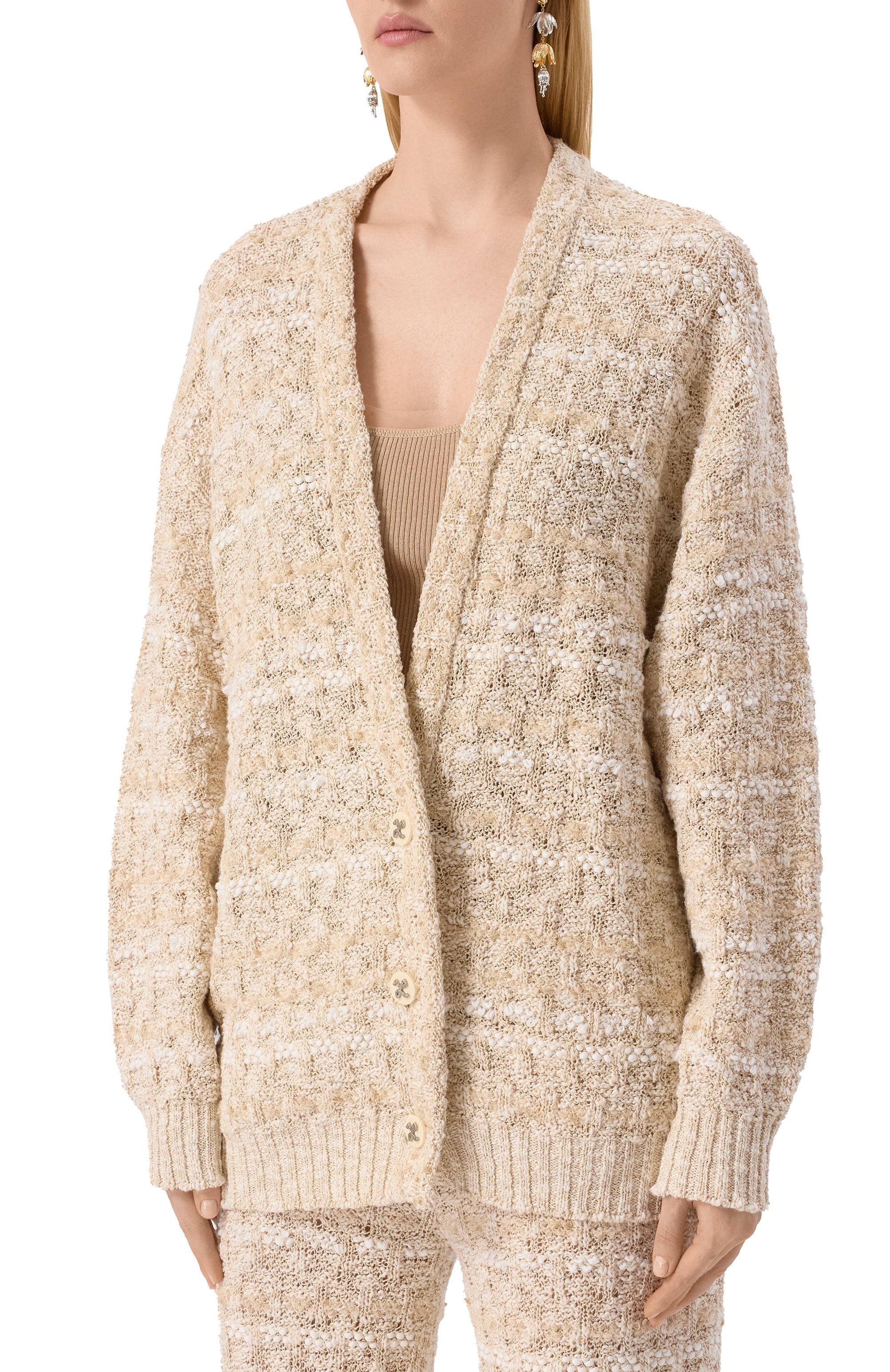 Кардиган из хлопка и вискозы AND THE BRAND, арт. S25-CG037-1004-102, фото 3