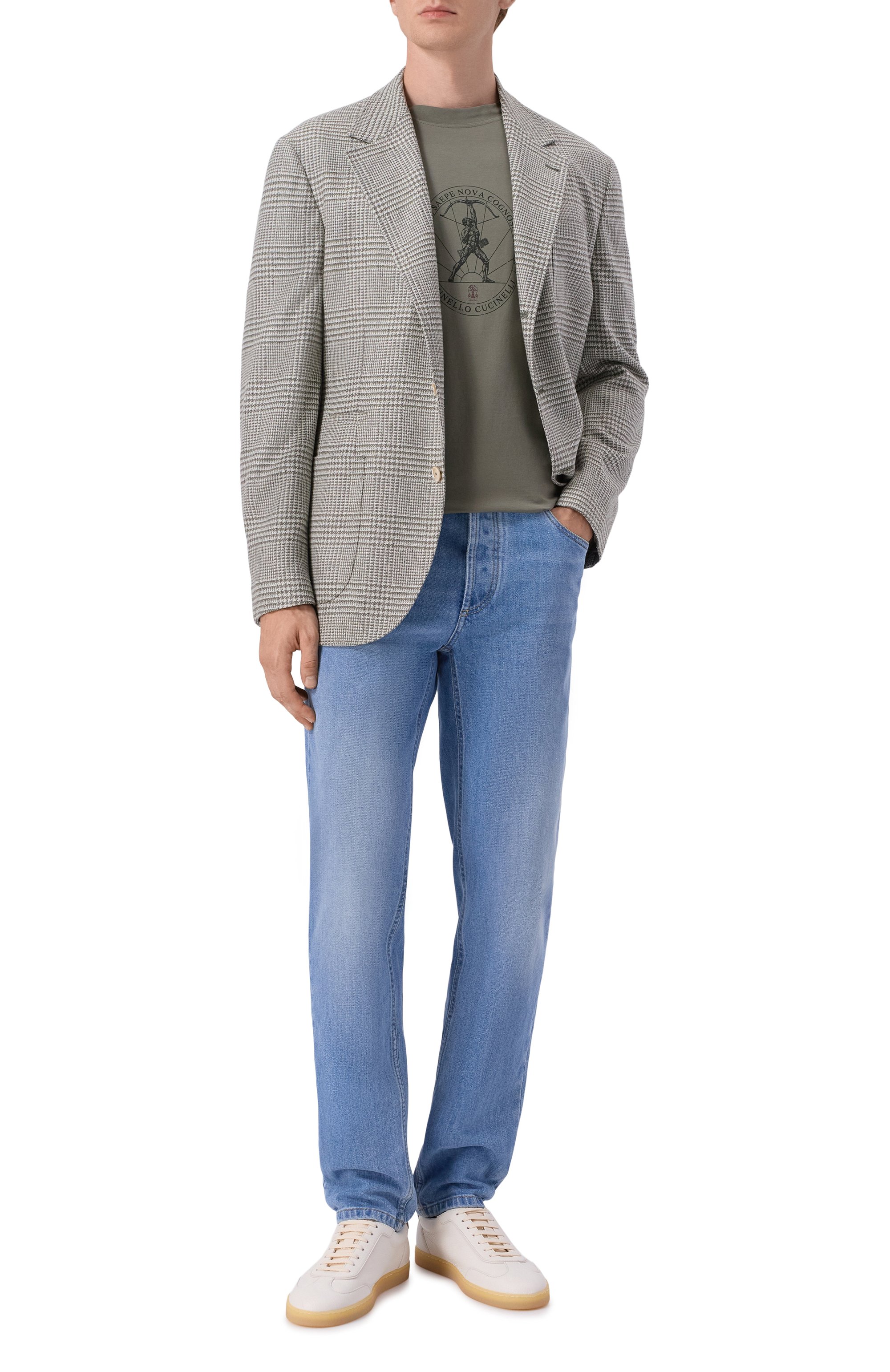 Джинсы traditional fit BRUNELLO CUCINELLI, арт. M283PD3210, фото 2