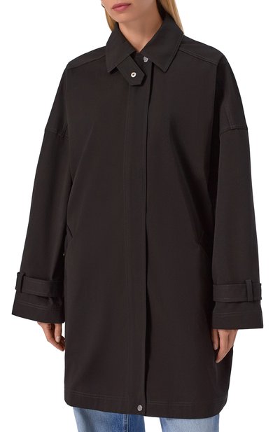 Хлопковый плащ TOTEME, арт. 253-WR00220-FB0490, фото 3